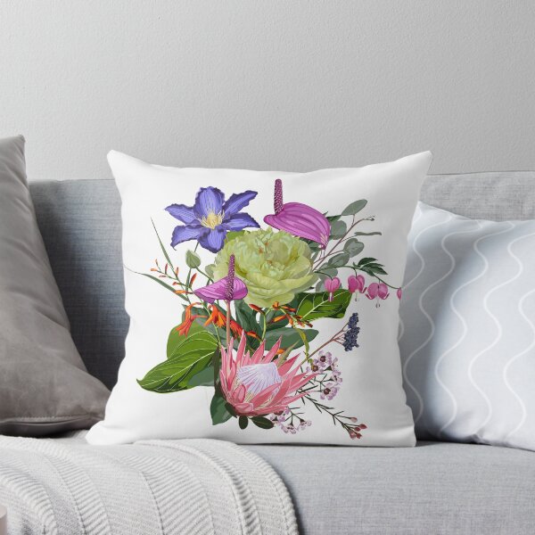 Item preview, Hand drawn illustration of a beautiful tropical flowers. designed and sold by MatyKotiv.