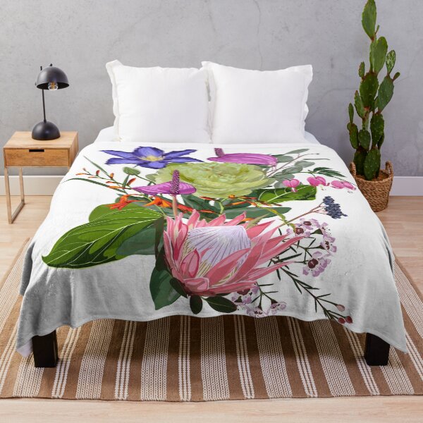 Item preview, Hand drawn illustration of a beautiful tropical flowers. designed and sold by MatyKotiv.