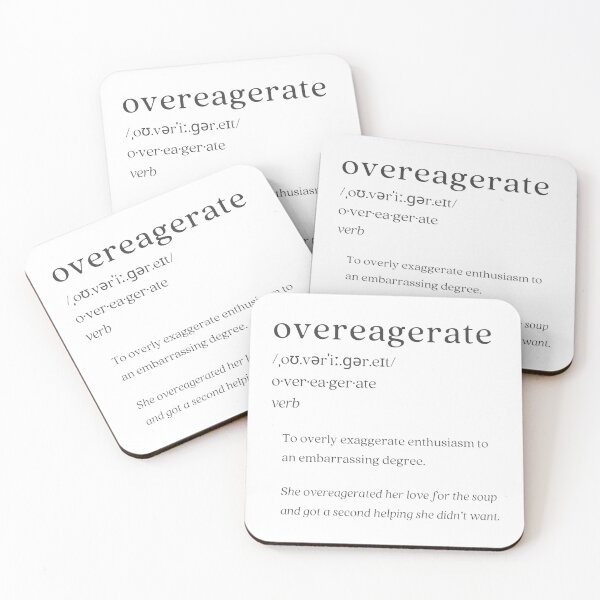 Item preview, Dictionary: overeagerate designed and sold by nature. electrified..