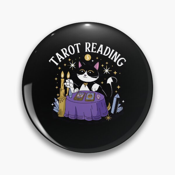 Item preview, Cat doing tarot designed and sold by Mateusz Majcherek.