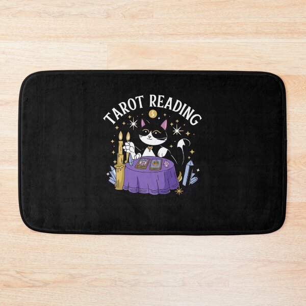 Item preview, Cat doing tarot designed and sold by Mateusz Majcherek.