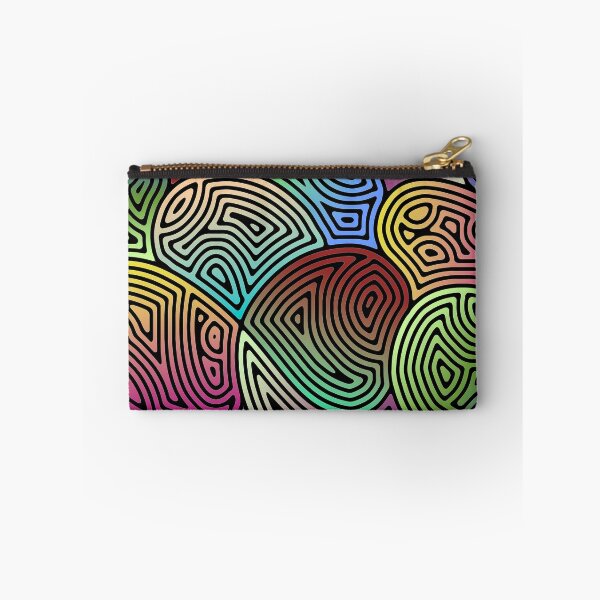 Item preview, colorful asymmetrical abstract shapes designed and sold by chambergambit.