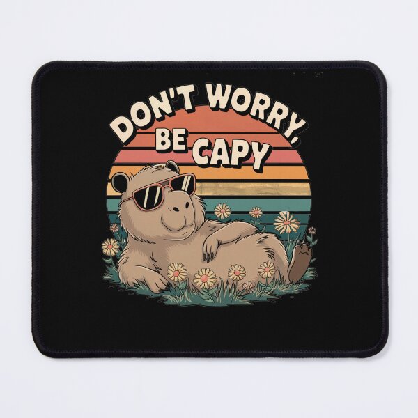 Item preview, Don't worry, be capy designed and sold by Mateusz Majcherek.