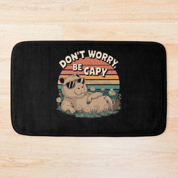 Item preview, Don't worry, be capy designed and sold by Mateusz Majcherek.