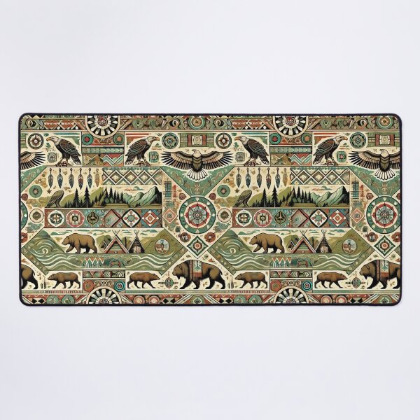 Item preview, Kootenai Tribe: A Seamless Pattern of Nature and Spirit designed and sold by Meta2Physical.