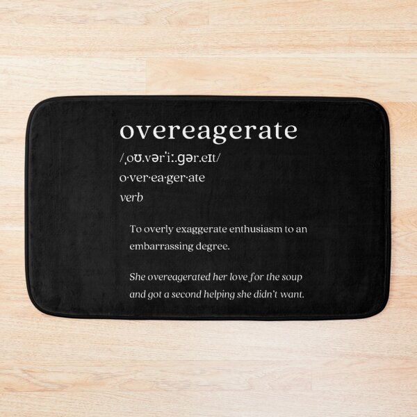 Item preview, Dictionary: overeagerate designed and sold by nature. electrified..