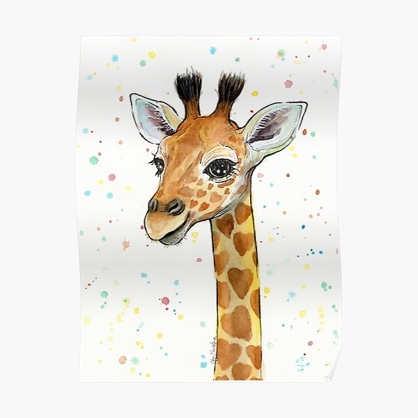 giraffe print nursery