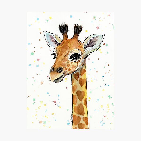 A5 Nursery and Childrens Baby Giraffe Room Thermometer 