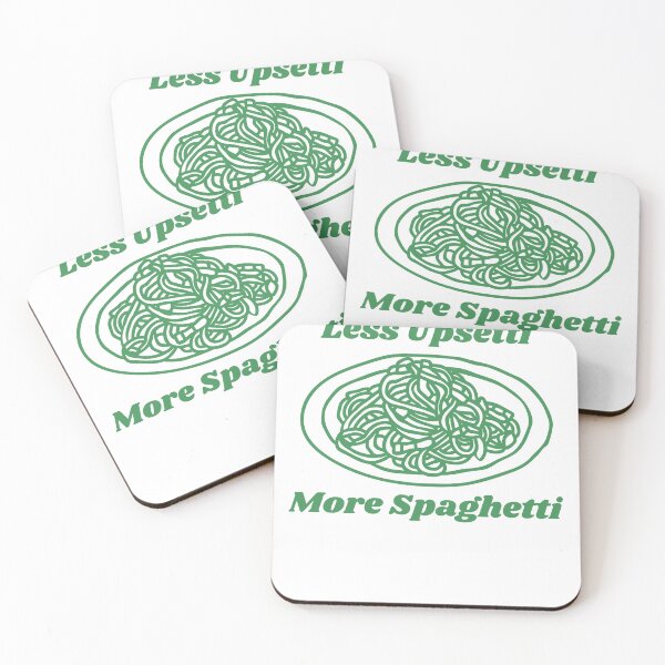 Artikelvorschau, Weniger Upsetti, mehr Spaghetti entworfen und verkauft von SnarkoClothes.