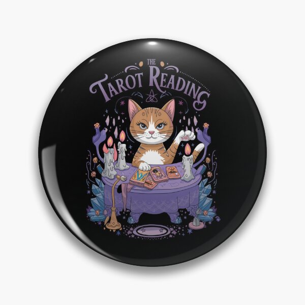 Item preview, Cat doing tarot designed and sold by Mateusz Majcherek.