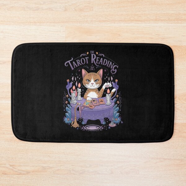 Item preview, Cat doing tarot designed and sold by Mateusz Majcherek.