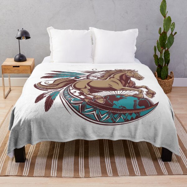 Item preview, native american horse designed and sold by Mateusz Majcherek.
