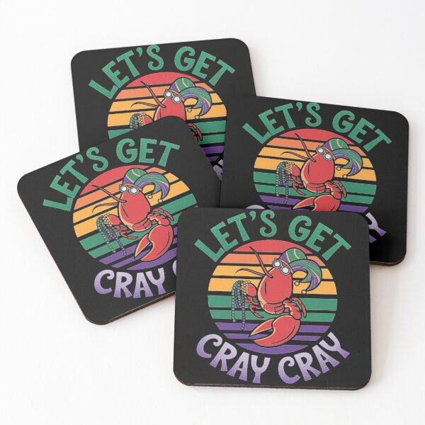 Item preview, Colorful Crayfish Mardi Gras Design designed and sold by love3617.