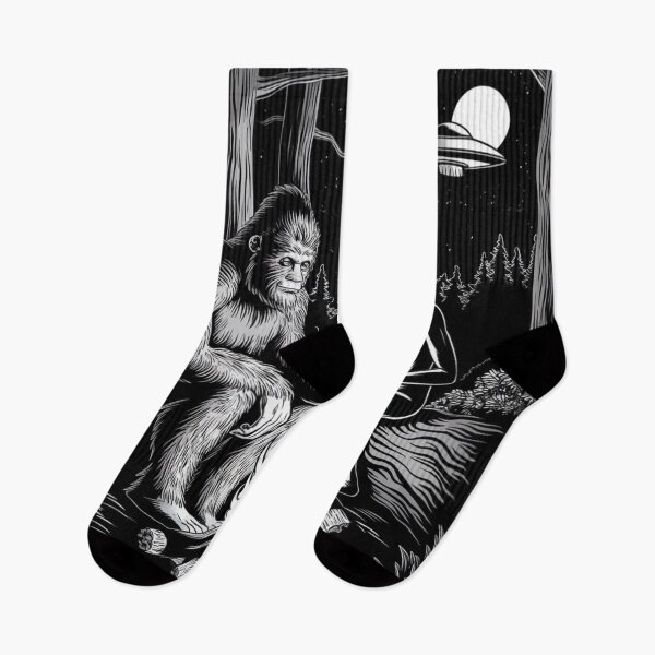 Item preview, Cosmic Campfire: Alien Camping With Bigfoot designed and sold by WildStroke.