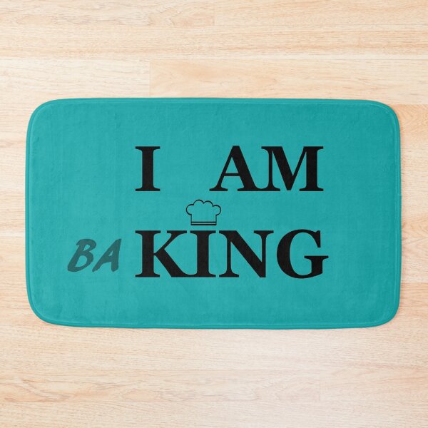 Item preview, I AM KING - baking designed and sold by MarkArtDesignUK.