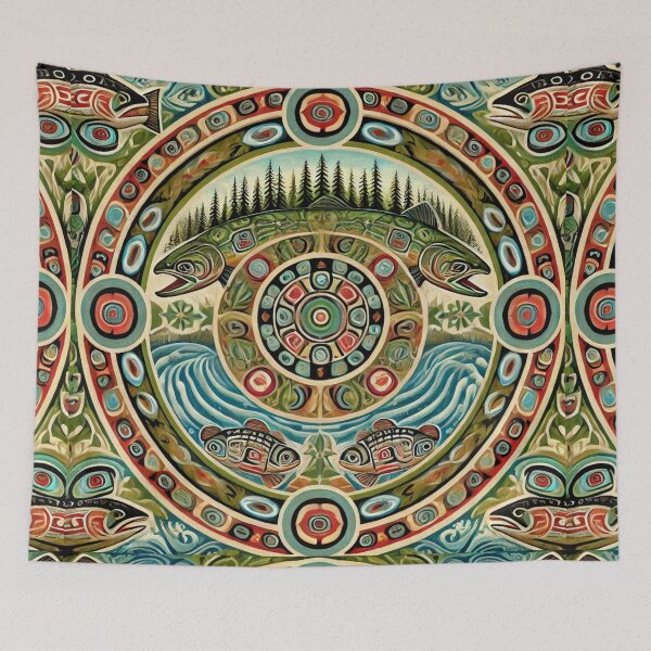 Item preview, Nez Perce (Niimíipuu): A Seamless Tiling Tribute designed and sold by Meta2Physical.