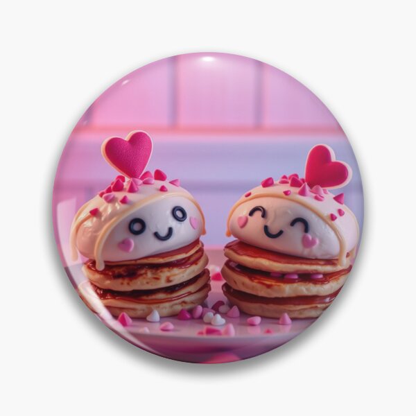 Item preview, Valentines cute pancake designed and sold by SinDerellaART.