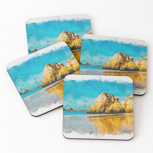 Item preview, Praia Da Rocha 2 Algarve Portugal designed and sold by GG WALL ART.
