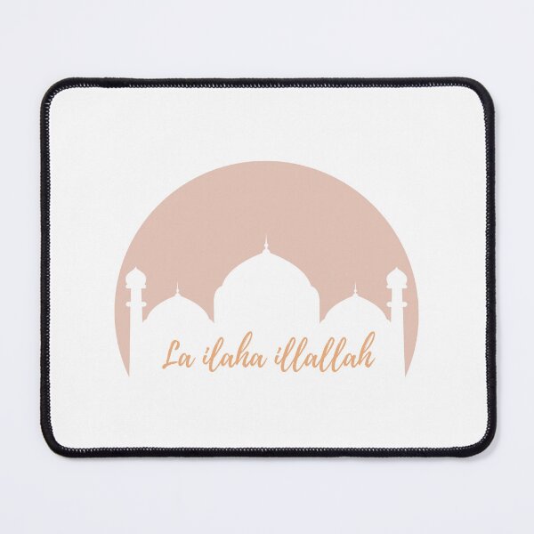 Item preview, La ilaha illallah - Elegant Mosque Silhouette Design designed and sold by RaiyaTees.