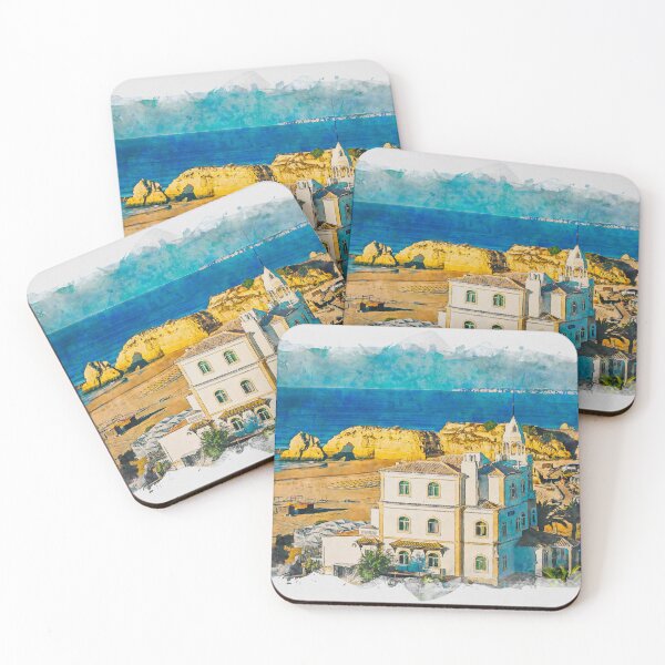 Item preview, Praia Da Rocha 3 Algarve Portugal designed and sold by GG WALL ART.