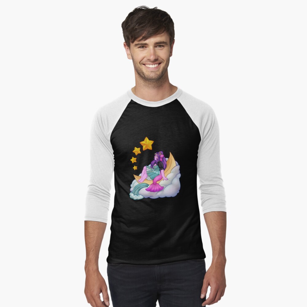 Item preview, Baseball ¾ Sleeve T-Shirt designed and sold by FeelingKoi.