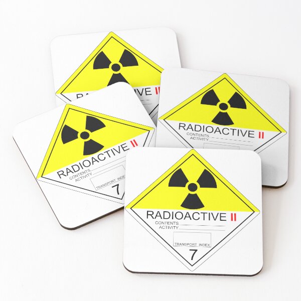 Item preview, Cat 2 Radioactive Material Transport Label designed and sold by Old Curiosity.