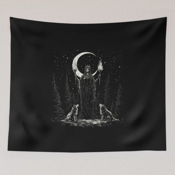 Item preview, Hecate Greek Goddess designed and sold by Enyr.