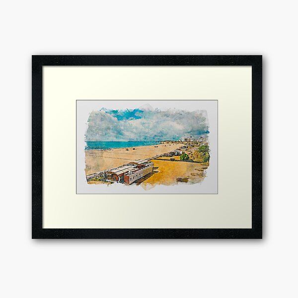 Praia Da Rocha 5 Algarve Portugal Framed Art Print