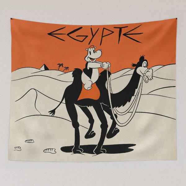 Aperçu de l'œuvre Kwab en Egypte affiche de film 1928 créée et vendue par Stayf.