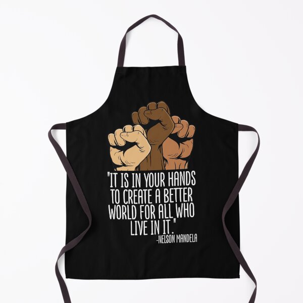 Item preview, Black History Month - Your Hands Create Better World Nelson Mandela designed and sold by catnolioo.