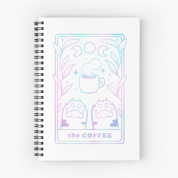 Item preview, The Coffee Cat Tarot // White Rainbow | Nikury designed and sold by nikury.