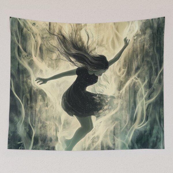 Item preview, Leap Of Light. Esoteric girl design. designed and sold by Shoot-The-Moon.