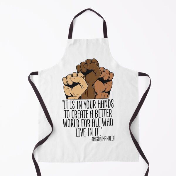 Item preview, Black History Month - Your Hands Create Better World Nelson Mandela 2 designed and sold by catnolioo.