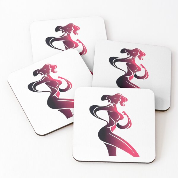 Item preview, Echoes of Crimson Grace: A Fluid Silhouette designed and sold by SplashTastic.