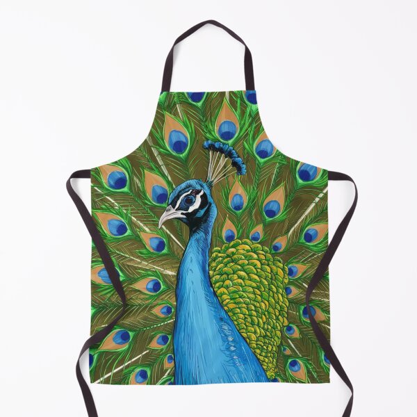 Item preview, Majestic Peacock: Vibrant Wildlife Art designed and sold by WildStroke.