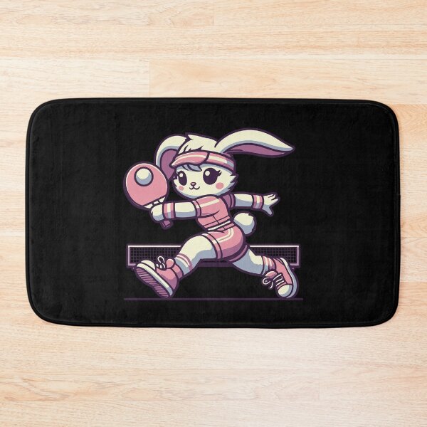 Item preview, Kawaii Bunny Table Tennis Player designed and sold by LuminOrb.