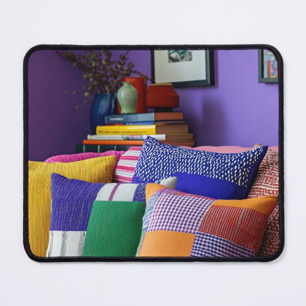 Item preview, Colorful cushions on sofa designed and sold by anytka.