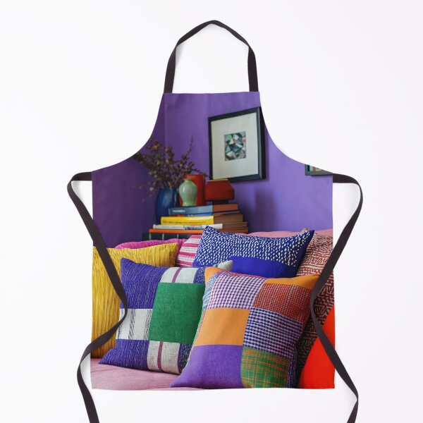 Item preview, Colorful cushions on sofa designed and sold by anytka.