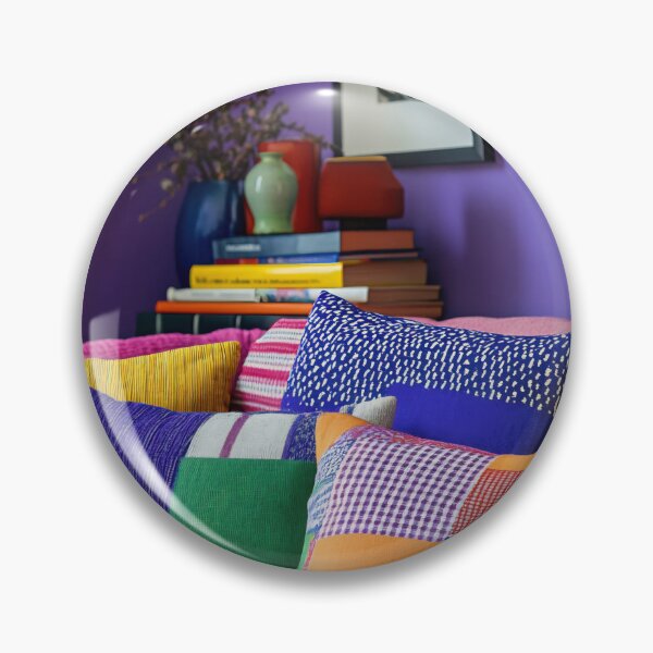 Item preview, Colorful cushions on sofa designed and sold by anytka.