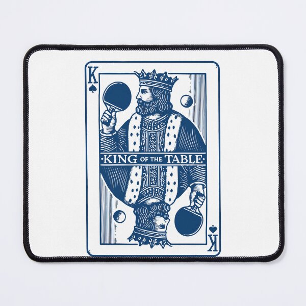 Item preview, Retro Table Tennis King Of The Table Playing Card designed and sold by LuminOrb.