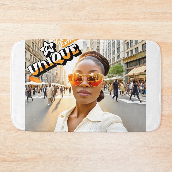 Item preview, I'm Extra Extra Unique: Bold and Unique Urban Street Style Portrait designed and sold by QPTheeArtist.