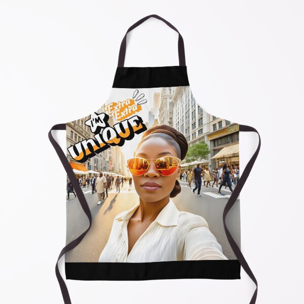 Item preview, I'm Extra Extra Unique: Bold and Unique Urban Street Style Portrait designed and sold by QPTheeArtist.