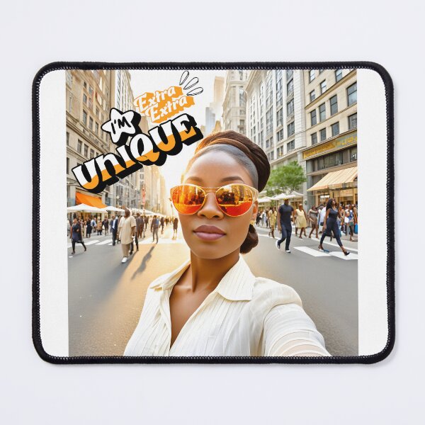 Item preview, I'm Extra Extra Unique: Bold and Unique Urban Street Style Portrait designed and sold by QPTheeArtist.
