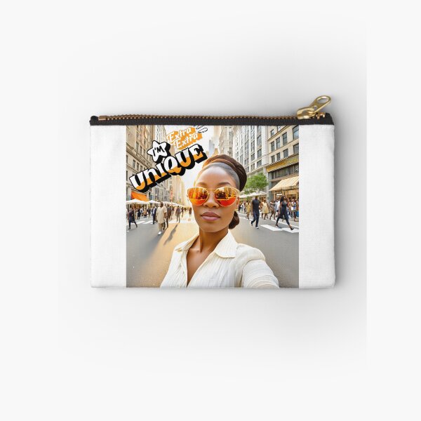 Item preview, I'm Extra Extra Unique: Bold and Unique Urban Street Style Portrait designed and sold by QPTheeArtist.