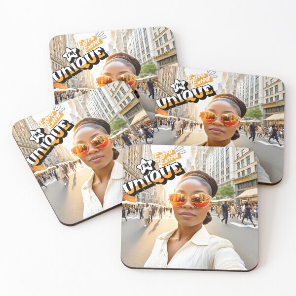 Item preview, I'm Extra Extra Unique: Bold and Unique Urban Street Style Portrait designed and sold by QPTheeArtist.