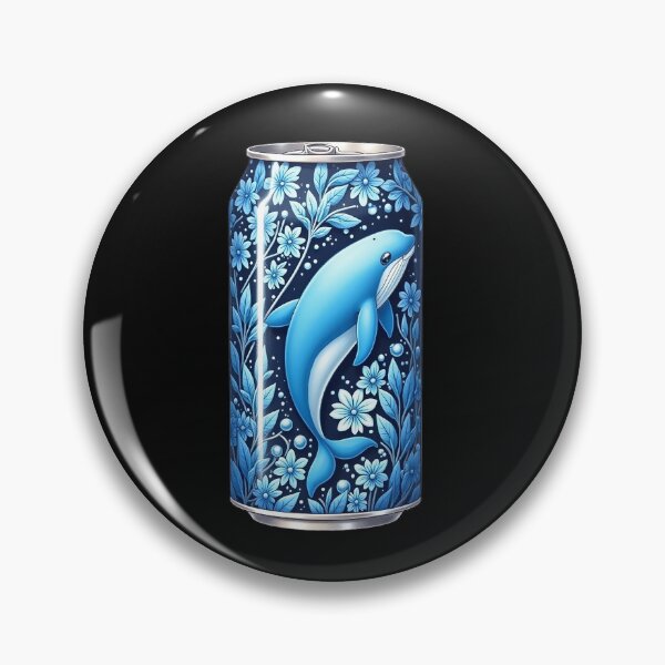 Item preview, A Blue Whale In A Can designed and sold by bosilvercat.