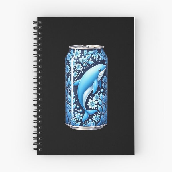 Item preview, A Blue Whale In A Can designed and sold by bosilvercat.
