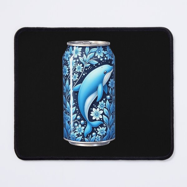Item preview, A Blue Whale In A Can designed and sold by bosilvercat.
