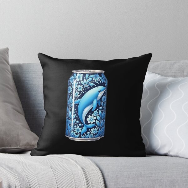 Item preview, A Blue Whale In A Can designed and sold by bosilvercat.