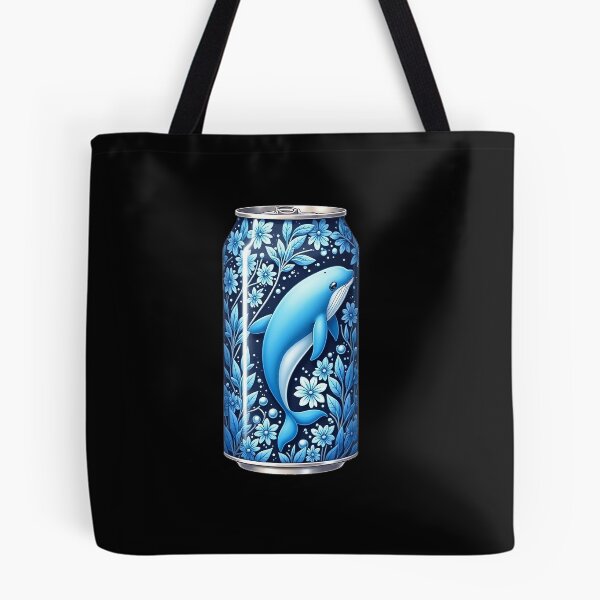 Item preview, A Blue Whale In A Can designed and sold by bosilvercat.